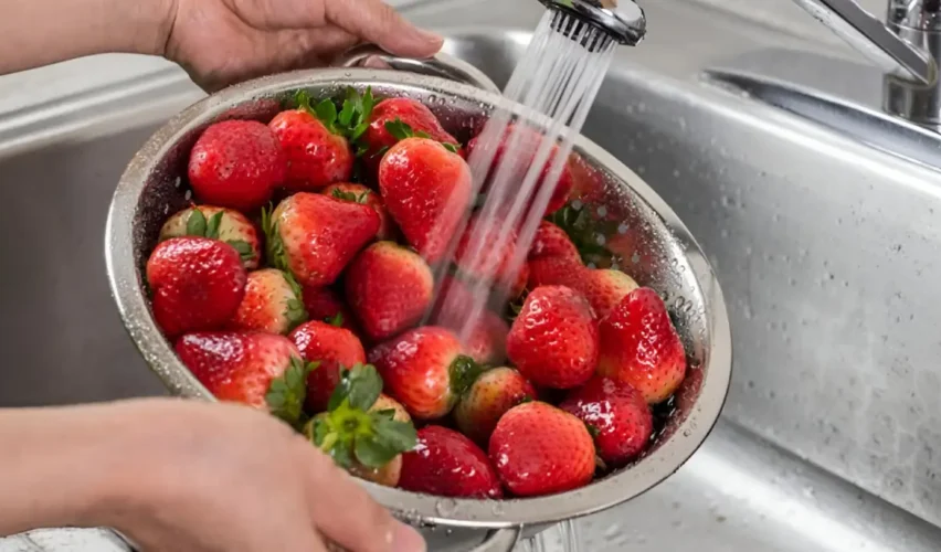 How To Wash Strawberries
