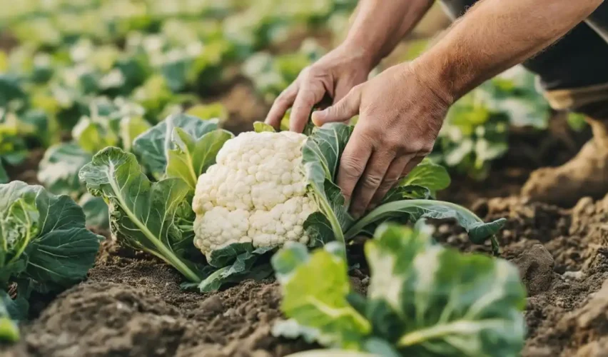 When to harvest cauliflower