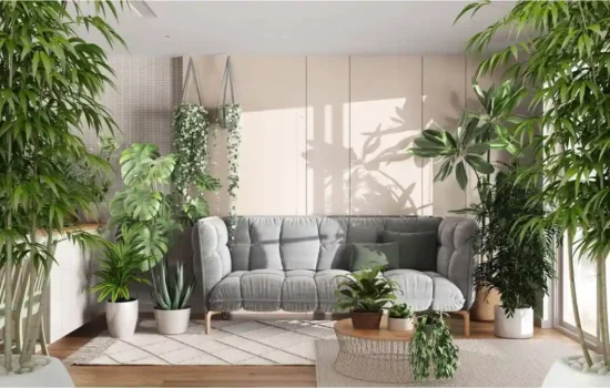 Living room plant decor ideas