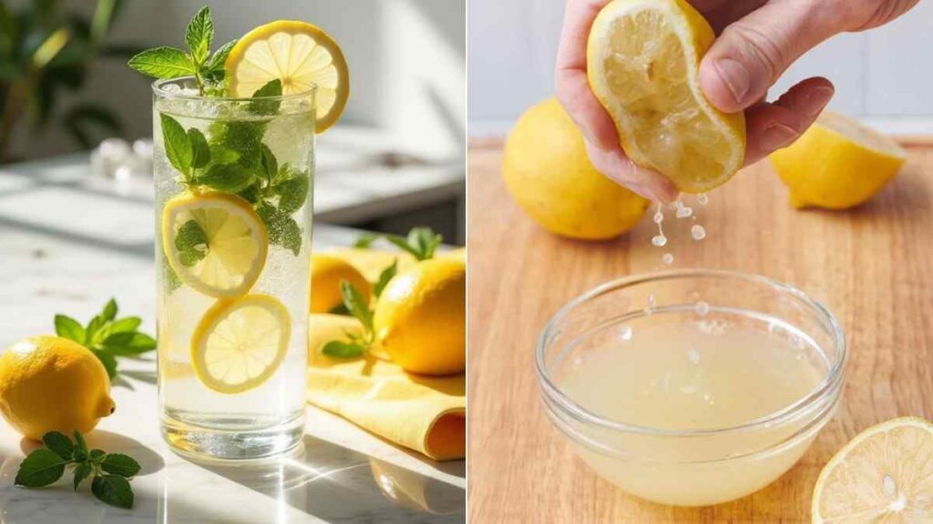 Lemon juice benefits