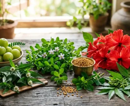 Ayurvedic plants for hair growth