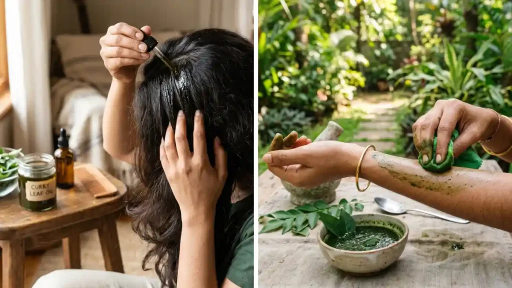 Curry leaves benefits for hair