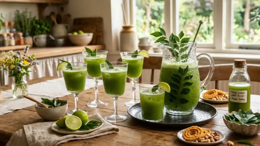 Curry leaves juice benefits