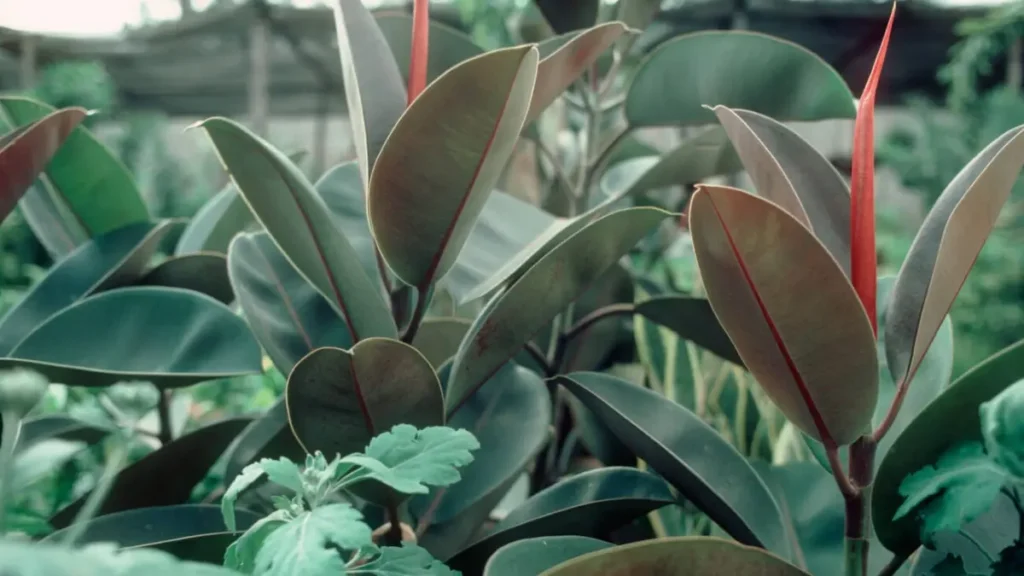 Rubber plant care