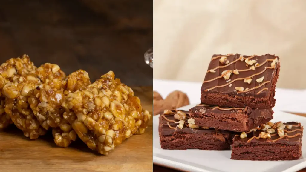 Walnut brownie