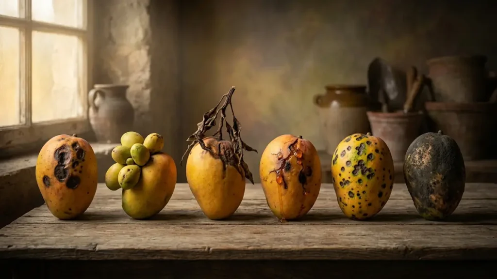 Mango diseases and symptoms
