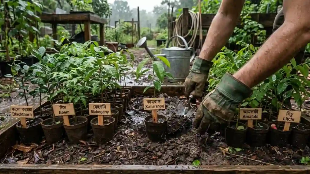 Fruit trees to plant in august