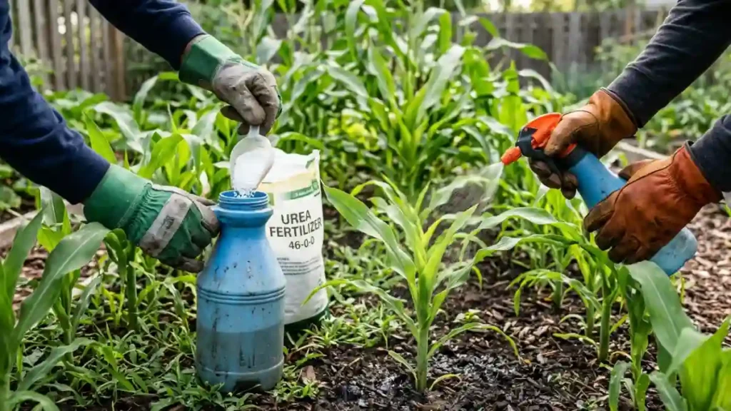 Liquid urea fertilizer
