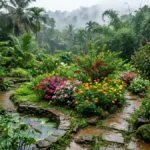 Monsoon garden