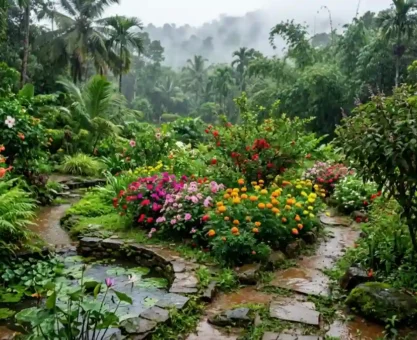 Monsoon garden