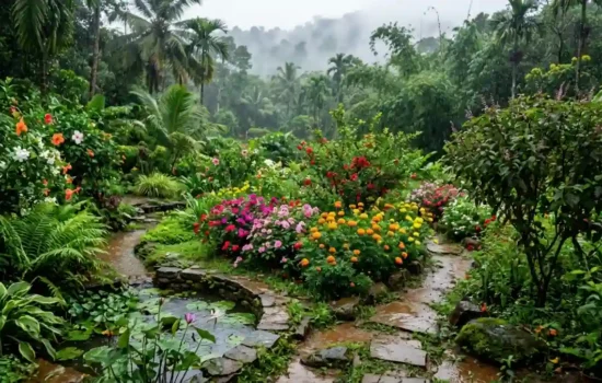 Monsoon garden