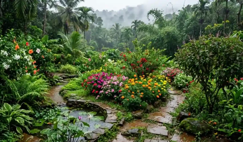 Monsoon garden